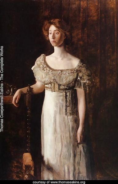 The Old Fashioned Dress-Portrait of Miss Helen Parker