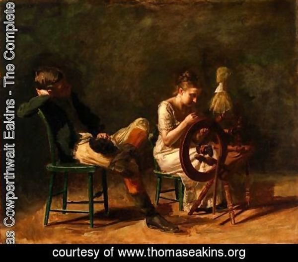Thomas Cowperthwait Eakins - The Courtship