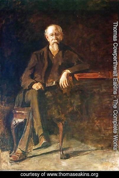 Thomas Cowperthwait Eakins - Portrait of Dr. William Thompson