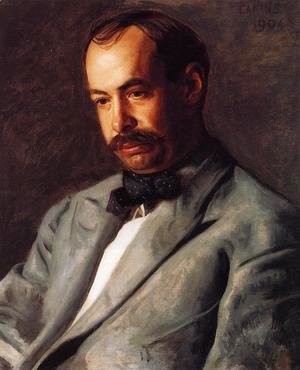 Thomas Cowperthwait Eakins - Portrait of Charles Percival Buck