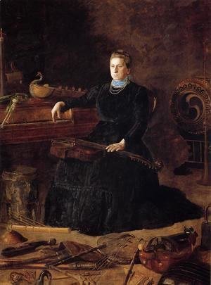 Antiquated Music (or Portrait of Sarah Sagehorn Frishmuth)