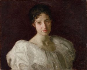 Thomas Cowperthwait Eakins - Portrait of Lucy Lewis