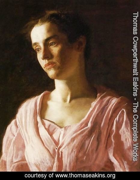 Thomas Cowperthwait Eakins - Portrait of Maud Cook
