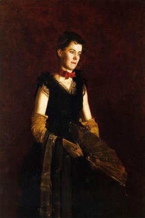 Thomas Cowperthwait Eakins - Portrait of Letitia Wilson Jordan