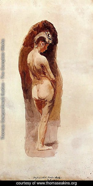 Thomas Cowperthwait Eakins - Female Nude