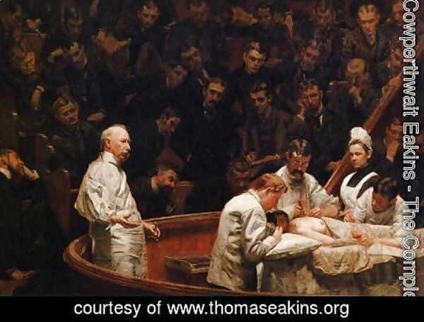 Thomas Cowperthwait Eakins - The Agnew Clinic