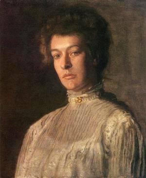 Thomas Cowperthwait Eakins - Portrait of Mrs. Kern Dodge (Helen Peterson Greene)