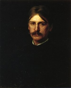 Thomas Cowperthwait Eakins - Portrait of Montague Flagg (The Wanderer)