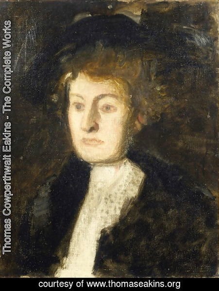 Thomas Cowperthwait Eakins - Portrait of Miss Mary Perkins