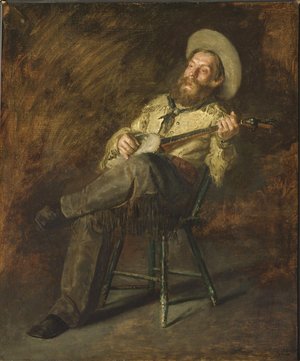 Thomas Cowperthwait Eakins - Cowboy Singing 2