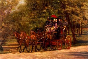 A May Morning in the Park (The Fairman Rogers Four-in-Hand) 1879-80