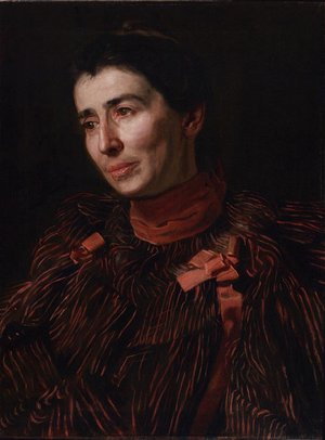 Thomas Cowperthwait Eakins - Addie (Portrait of Mary Adeline Williams) 1909