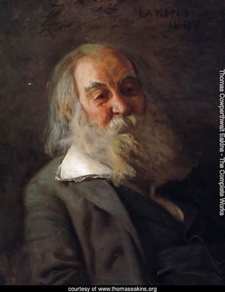Portrait of Walt Whitman 1887-88