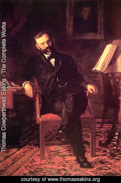 Thomas Cowperthwait Eakins - Dr John H. Brinton