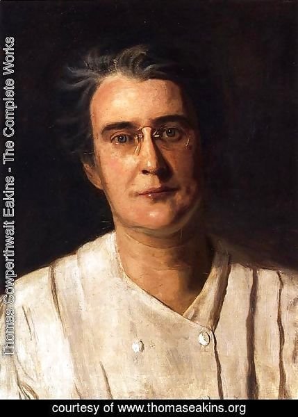 Thomas Cowperthwait Eakins - Portrait of Lucy Langdon Williams Wilson