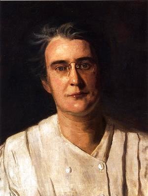 Thomas Cowperthwait Eakins - Portrait of Lucy Langdon Williams Wilson