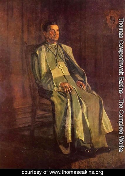 Thomas Cowperthwait Eakins - Monsignor Diomede Falconia