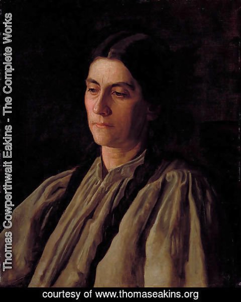 Thomas Cowperthwait Eakins - Mother (or Annie Williams Gandy)
