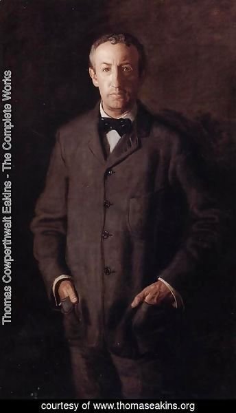 Thomas Cowperthwait Eakins - Portrait of William B. Kurtz