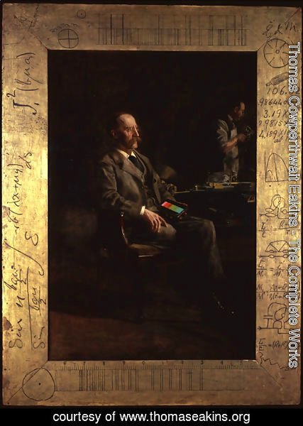 Thomas Cowperthwait Eakins - Portrait of Professor Henry A. Rowland