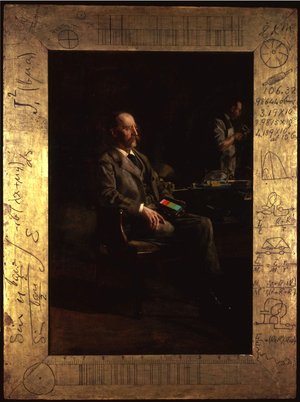 Thomas Cowperthwait Eakins - Portrait of Professor Henry A. Rowland