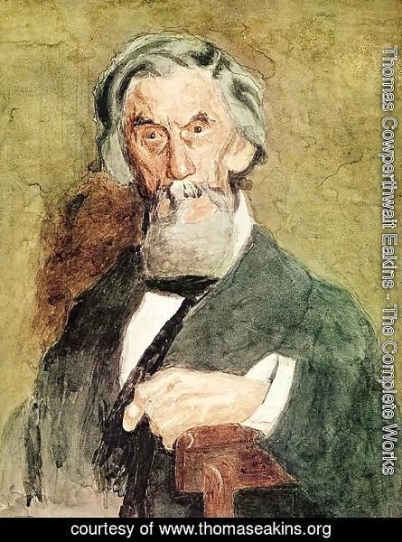 Thomas Cowperthwait Eakins - Portrait of William H. MacDowell (unfinished)