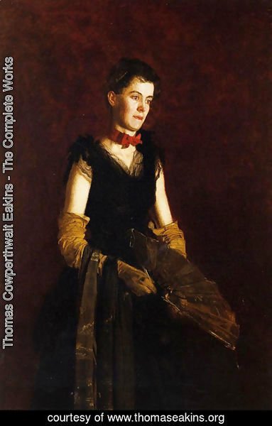 Thomas Cowperthwait Eakins - Portrait of Letitia Wilson Jordan