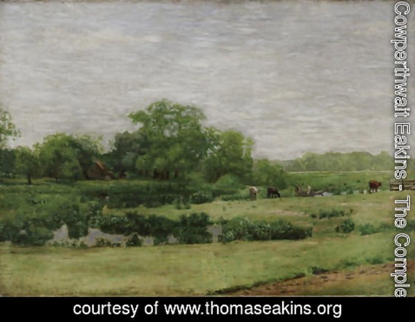 Thomas Cowperthwait Eakins - The Meadows, Gloucester