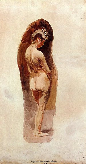 Thomas Cowperthwait Eakins - Female Nude