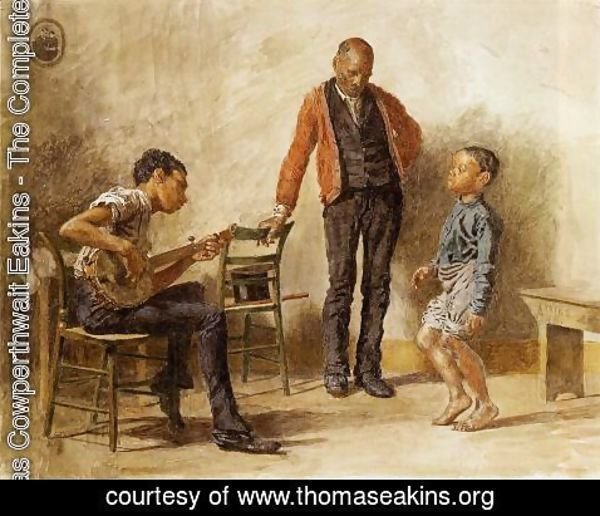 Thomas Cowperthwait Eakins - The Dancing Lesson