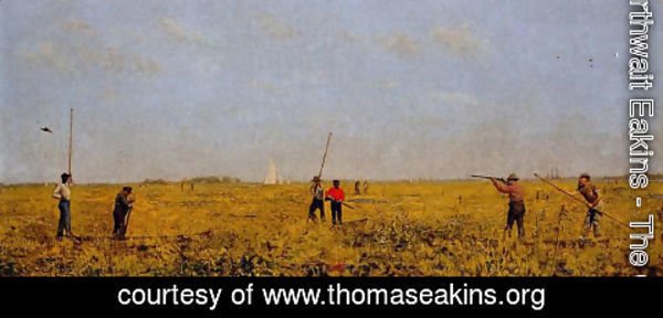 Thomas Cowperthwait Eakins - Pushing for Rail