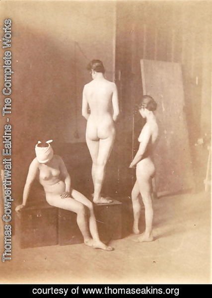 Three Female Nudes, c.1883