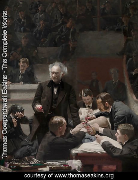 Thomas Cowperthwait Eakins - The Gross Clinic, 1875