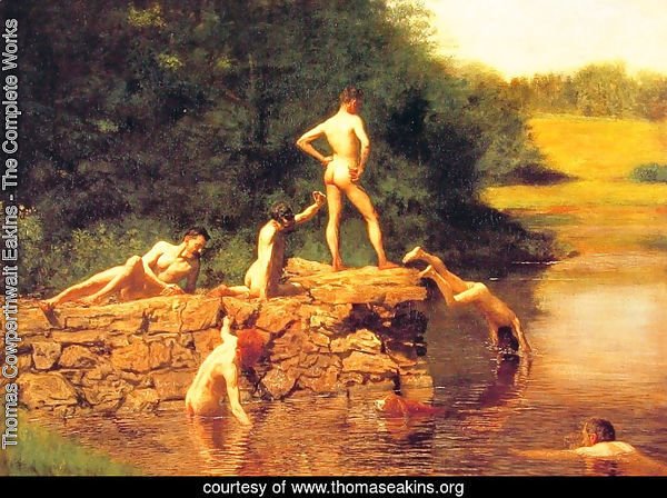The Swimming hole, 1885