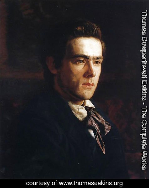 Thomas Cowperthwait Eakins - Portrait of Samuel Murray