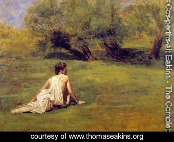 Thomas Cowperthwait Eakins - An Arcadian