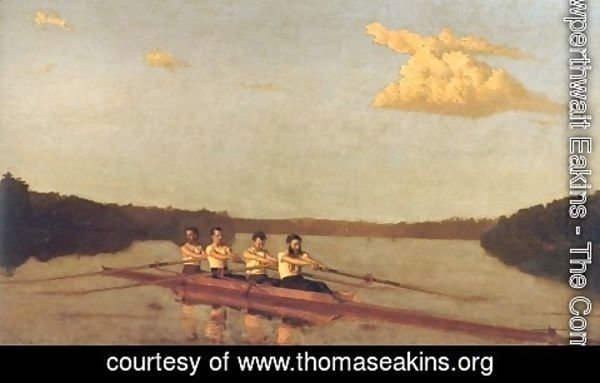 Thomas Cowperthwait Eakins - Oarsmen on the Schuylkill