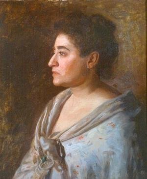 Thomas Cowperthwait Eakins - Portrait of Florence Einstein