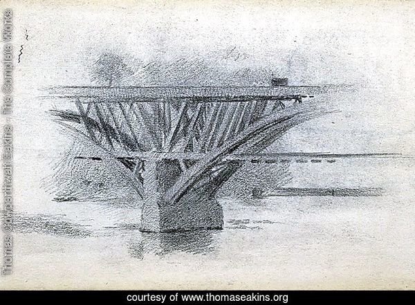 Drawing Of Girard Avenue Bridge