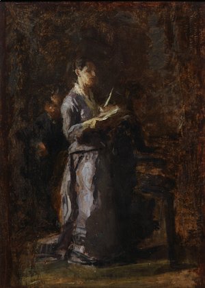 Thomas Cowperthwait Eakins - Sketch for the Pathetic Song