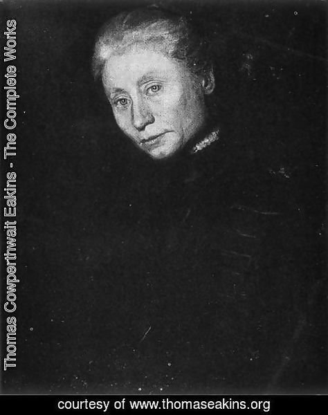 Thomas Cowperthwait Eakins - Portrait of Elizabeth R. Coffin