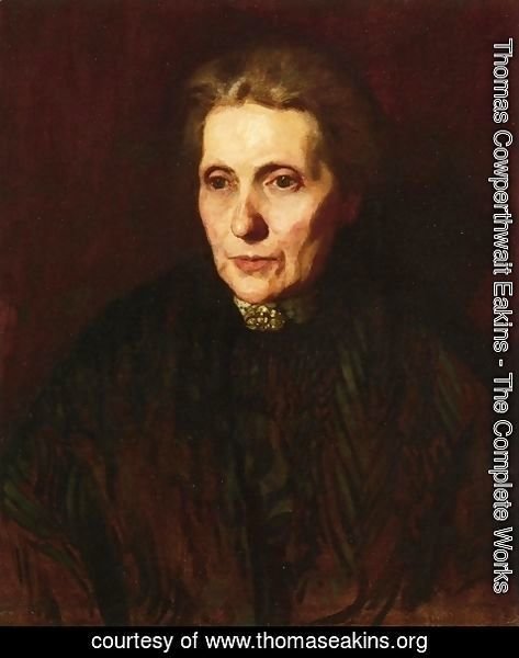 Thomas Cowperthwait Eakins - Portrait of a Woman