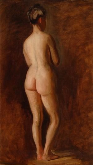 Thomas Cowperthwait Eakins - Standing Female Nude