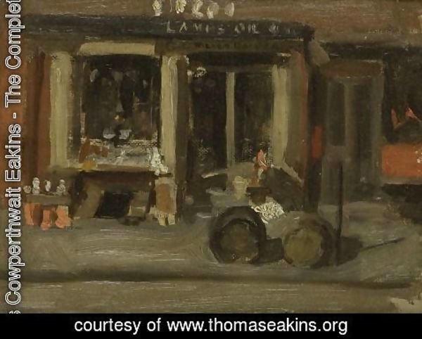 Thomas Cowperthwait Eakins - A Street Scene