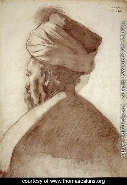 Thomas Cowperthwait Eakins - Man in Turban