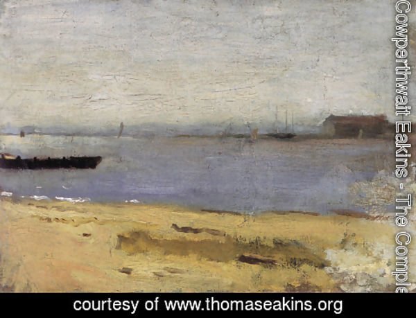 Thomas Cowperthwait Eakins - Delaware River Scene