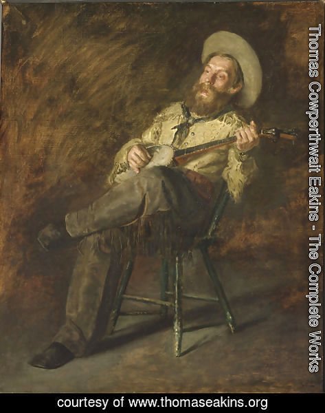 Thomas Cowperthwait Eakins - Cowboy Singing 2