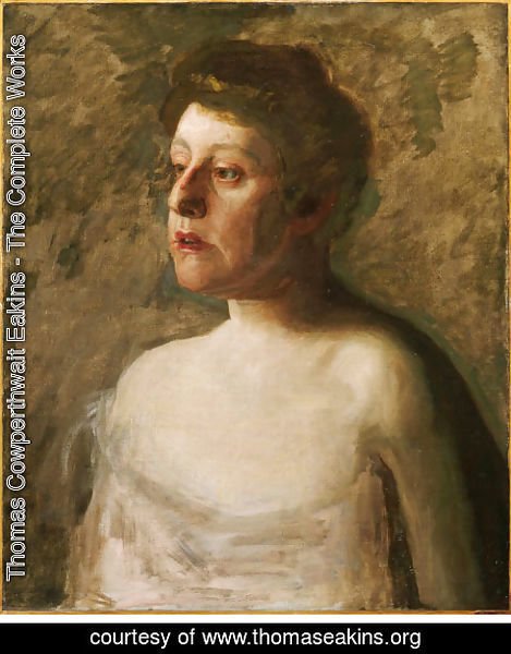 Thomas Cowperthwait Eakins - Portrait of Mrs. W.H. Bowden