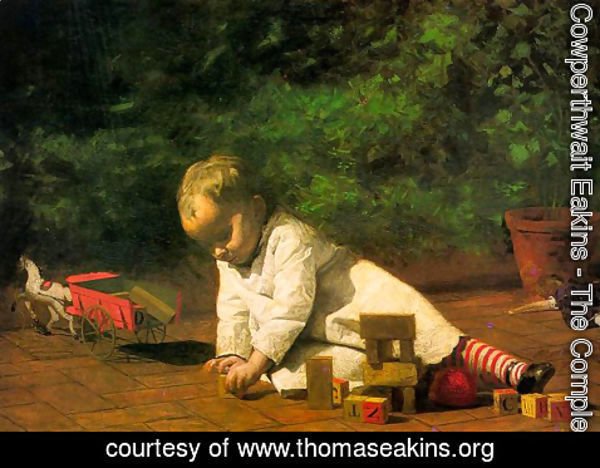 Thomas Cowperthwait Eakins - Baby at Play 1876