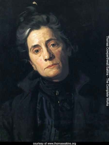 Portrait of Susan Macdowell Eakins (The Wife of the Artist) 1900